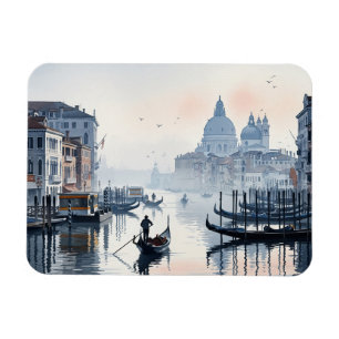 Íman Venice Itália Viagem Souvenir Watercolor