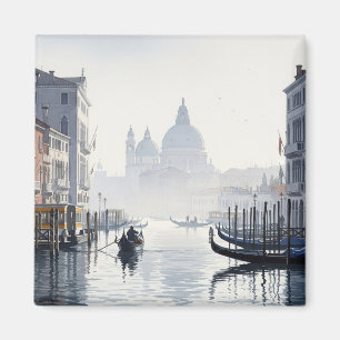 Íman Venice Itália Viagem Souvenir Watercolor
