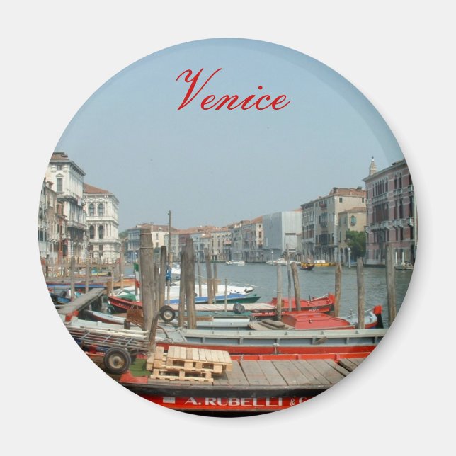 Íman Venice Red, Veneza (Frente)
