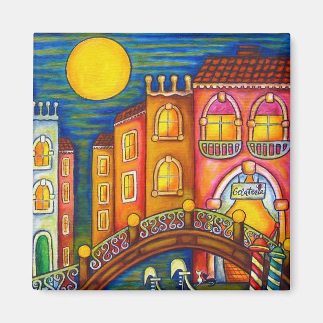 Íman Venice Soiree Magnet 2 por Lisa Lorenz (Frente)