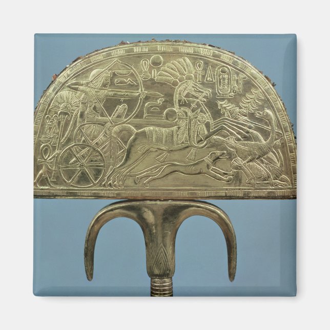 Íman Ventilador de avestruz-pena do Tumba de (Frente)