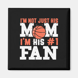 Íman Ventilador de Basquete Número 1 - Mãe de Basquete