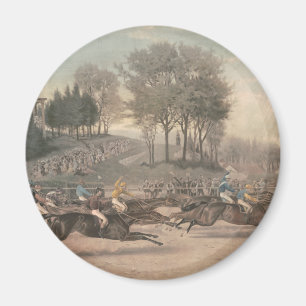 Íman Ventilador de corrida de cavalos TOP