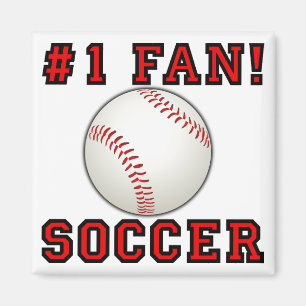 Íman Ventilador de futebol não é Imã de geladeira en