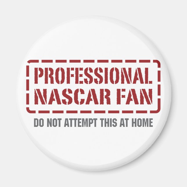 Íman Ventilador NASCAR profissional (Frente)