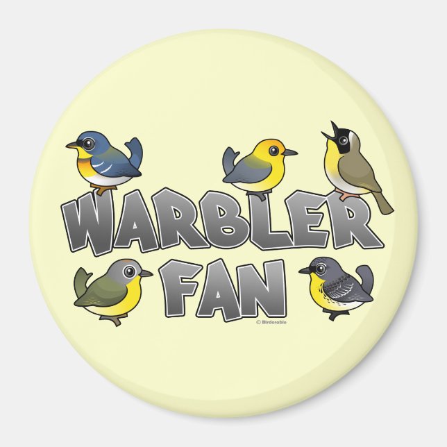 Íman Ventilador Warbler (Frente)
