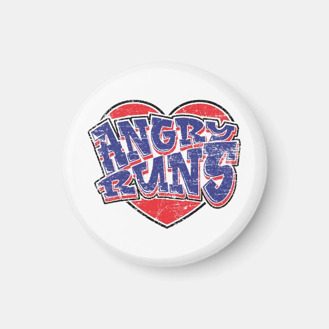 Íman Ventiladores de Runs Irritados design v2 (Frente)