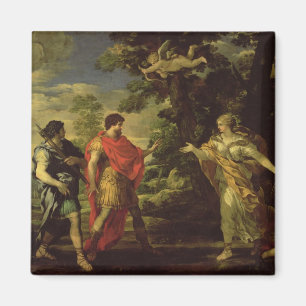 Íman Vênus aparentando a Aeneas como Caçadora, c.1635 (