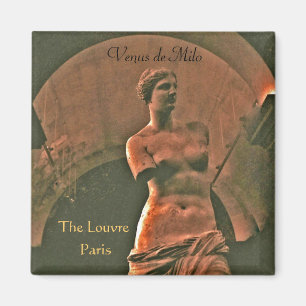 Íman Venus de Milo Louvre Magnet