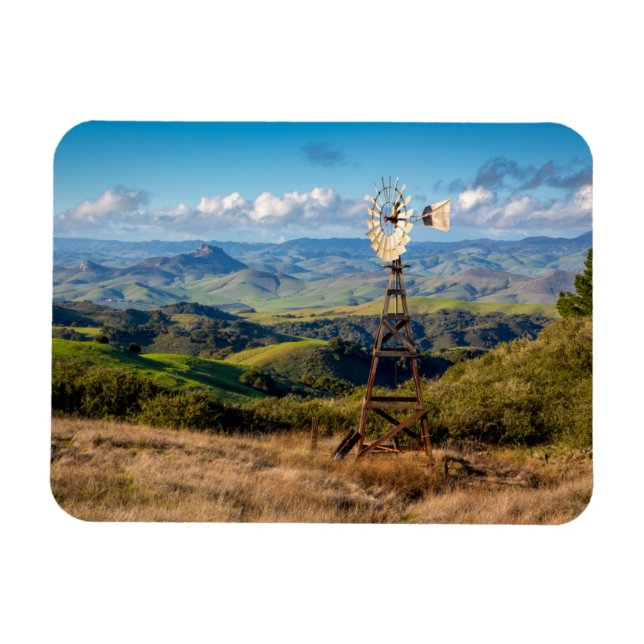 Íman Ver a partir do topo das montanhas (Horizontal)
