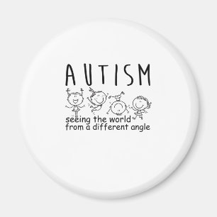 Íman Ver O Mundo Num Ângulo Diferente De Autismo
