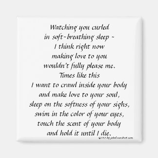 Íman Ver você dormindo