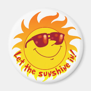 Íman Verão de sorriso Sun
