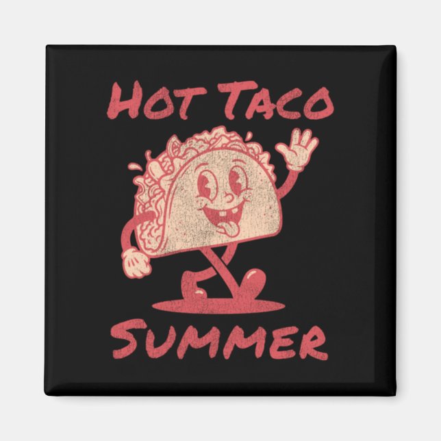 Íman Verão de Taco Quente (Frente)