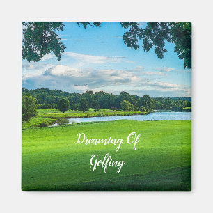 Íman Verão No Curso De Golfe