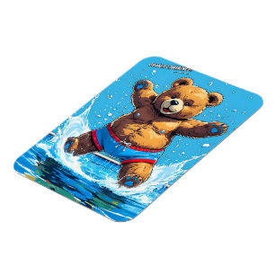 Íman Verão Selvagem Vintage Piscina