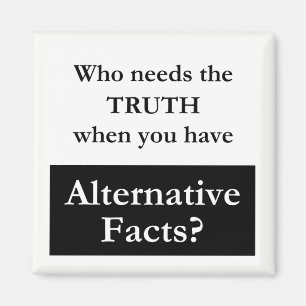 Íman Verdade contra o ímã alternativo do branco dos