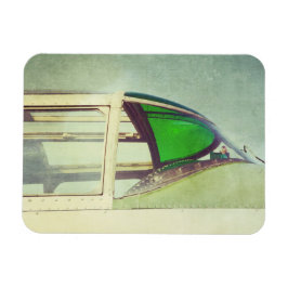 Íman Verde de Cabine de Avião Antigo