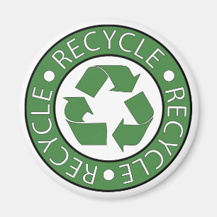 Íman Verde do reciclar