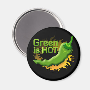 Íman Verde está NA MODA
