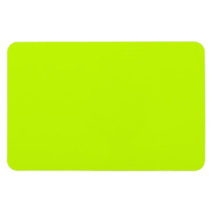 Íman Verde limão fluorescente Amarelo Neon Personaliza