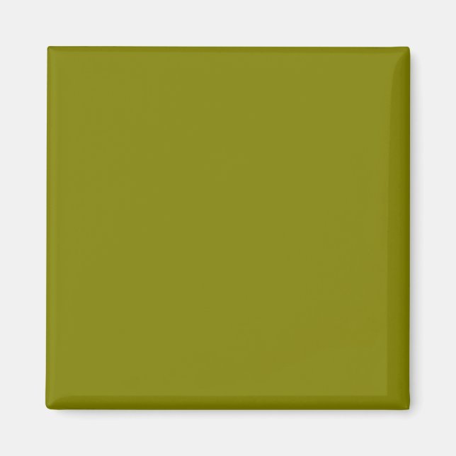 Íman Verde-oliva clássico (Frente)