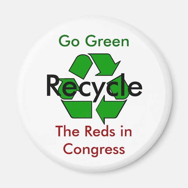 Íman Verde - Reciclar dos Reds no Congresso (Frente)