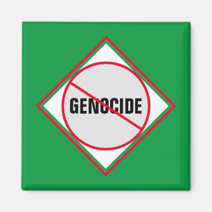 Íman Verde Vermelho Anti-Genocídio