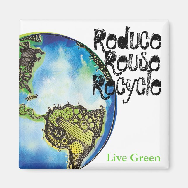 Íman Verde vivo (Frente)