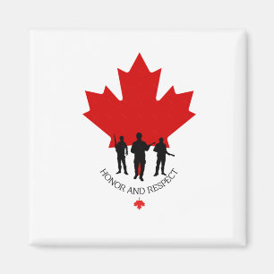 Íman Vereador Militar Canadense Sticker