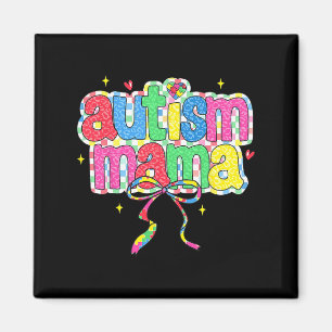 Íman Verificado Autismo Mama Coquette Arco Autism Aware