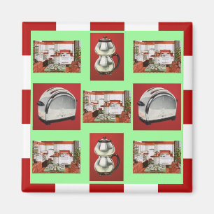 Íman Verificadores RETROS do cromo do meio século da