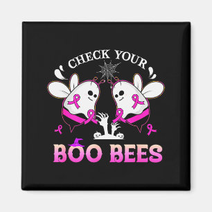 Íman Verifique Seu Boo Abelhas Funny Halloween Do Cânce