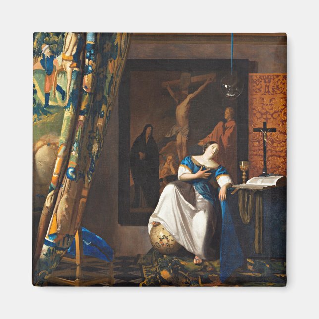 Íman Vermeer - Alegoria da Fé Católica (Frente)