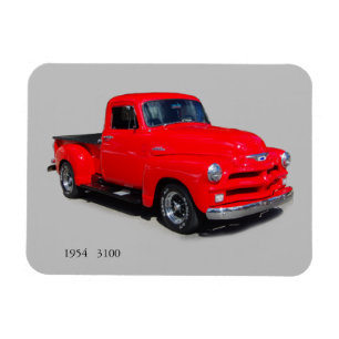 Íman vermelho 3100 de coleta 1954