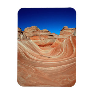 Íman Vermelho, bege e amarelo com vento e