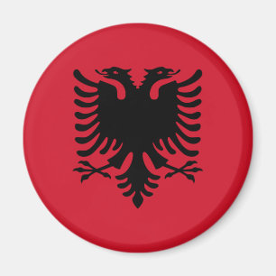 Íman Vermelho do ímã de Eagle do albanês