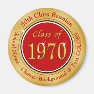 Íman Vermelho, Dourado, Reunião de 1970, 55ª Classe de