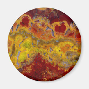 Íman Vermelho e amarelo Crayloa Jasper
