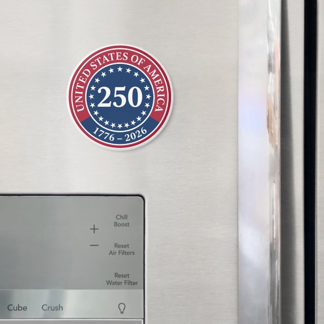 Íman Vermelho e Azul Clássico Estados Unidos da América (In Situ (Fridge))
