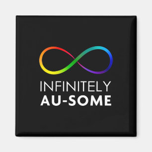 Íman Vermelho Em Vez De Autismo - Infinitamente Au-some