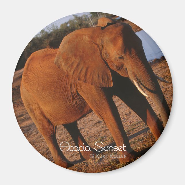 Íman Vermelho Grande (Frente)