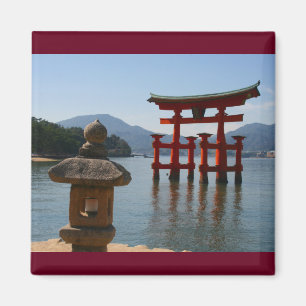 Íman vermelho miyajima torii
