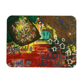 Íman Vermelho Verão de 1919, 3"x4"