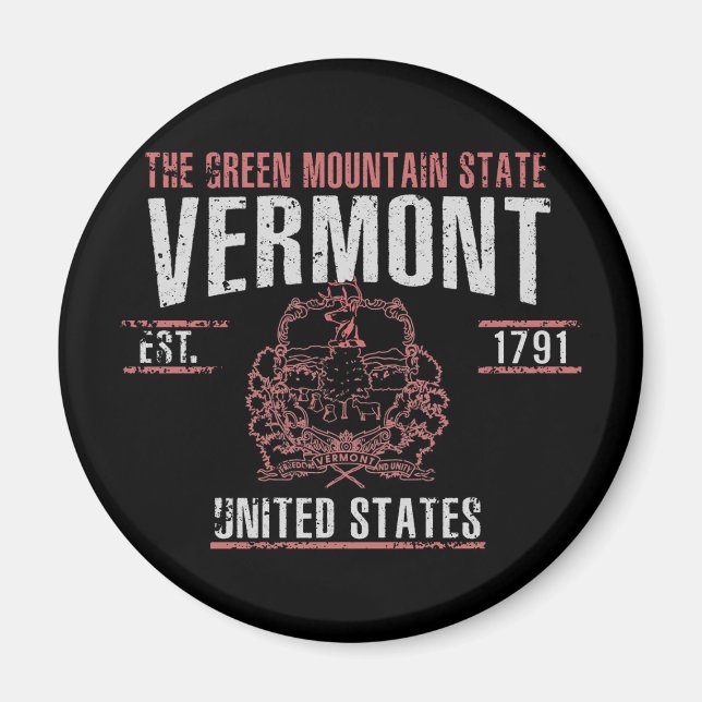 Íman Vermont (Frente)