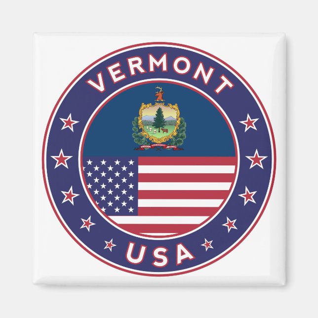 Íman Vermont (Frente)