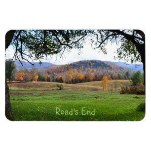 Íman Vermont Autumn View Magnet