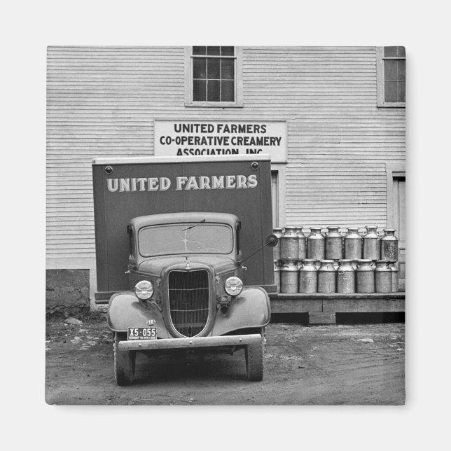 Íman Vermont Dairy Co-op, anos 30 (Frente)