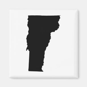 Íman Vermont em Preto e Branco