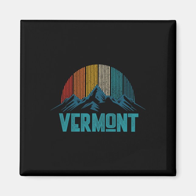 Íman Vermont Vintage Souvenir (Frente)